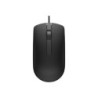 Dell MS116 - Souris Optique noire Filaire USB Câble 1.8m 1000 ppp - Retail box