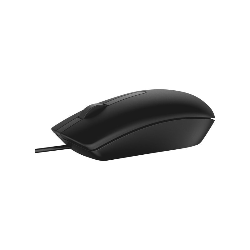 Dell MS116 - Souris Optique noire Filaire USB Câble 1.8m 1000 ppp - Retail box