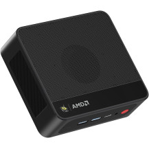 Beelink EQR7 Mini-PC, AMD Ryzen 7 7735U(8C/16T jusqu'à 4,75Ghz), Mini Ordinateur 16GB LPDDR5 500GB M.2 PCIe4.0 SSD, 4K Dual
