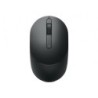 Dell MS3320W - Souris sans fil mobile - noir - Optique - Bluetooth 2.4 GHz - 3 Boutons 1600 dpi - Pile AA