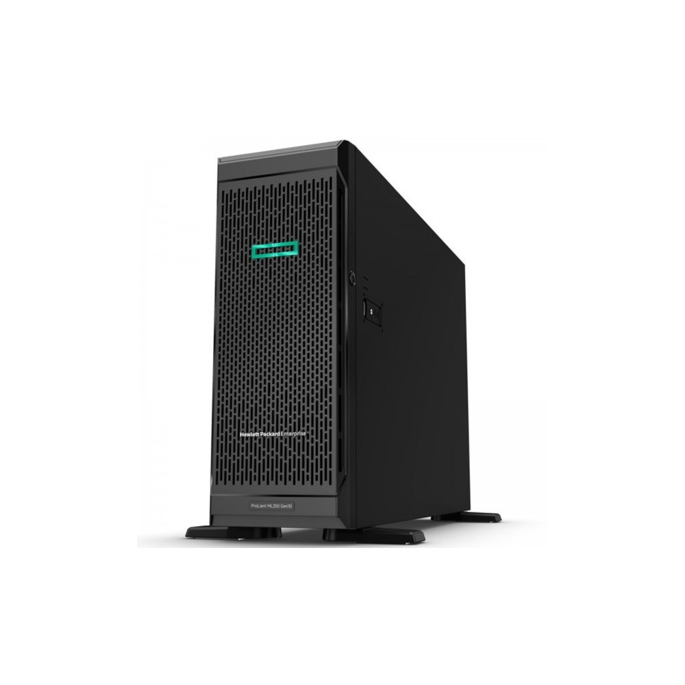 SERVEUR HPE ProLiant ML350 Gen10 - XEON SILVER 4110 2,1 GHZ 8 COEURS 16 GO/3X600 GO SAS