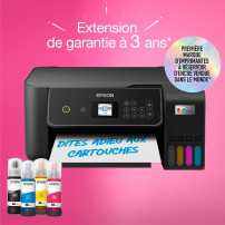 Epson EcoTank ET-2870 Imprimante à Réservoirs D’Encre | Maison & Petit Bureau | Wi-FI | A4 | Imprimer, Copier, Numériser | Écran