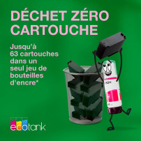 Epson EcoTank ET-2870 Imprimante à Réservoirs D’Encre | Maison & Petit Bureau | Wi-FI | A4 | Imprimer, Copier, Numériser | Écran