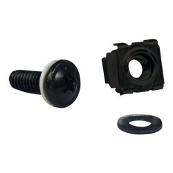 Eaton Tripp Lite - Kit 50 écrous cage SmartRack avec 50 vis et rondelles M6