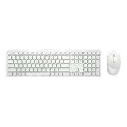 Dell KM5221W - Pack Clavier + Souris sans fil blanc français (AZERTY)