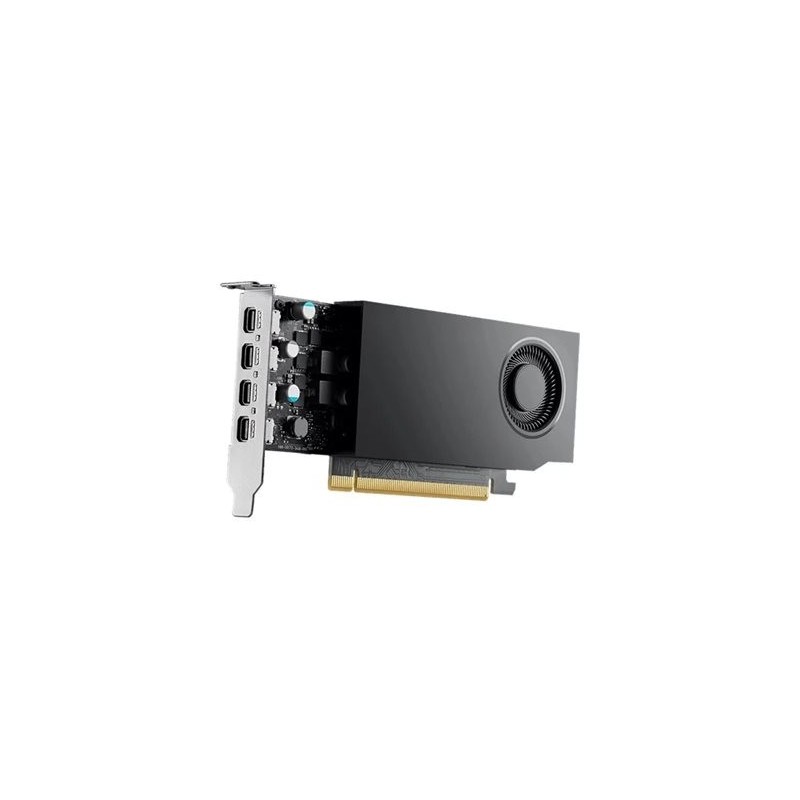 Dell - Carte graphique NVIDIA RTX A1000 8GB GDDR6 full height PCIe 4.0x8 4 mDP.