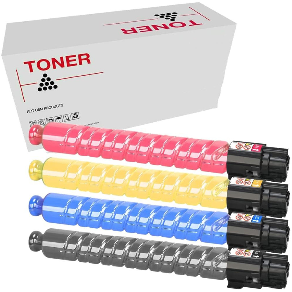 Genérico IMC300 Pack 4 Cartouches Toner Compatible avec Ricoh 842382 842383 842384 842385