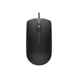 Dell MS116 - Souris optique noire Filaire - USB câble 1.8m 1000 ppp - Brown box