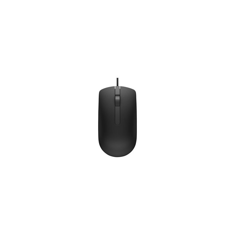 Dell MS116 - Souris optique noire Filaire - USB câble 1.8m 1000 ppp - Brown box