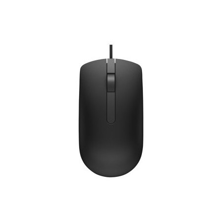 Dell MS116 - Souris optique noire Filaire - USB câble 1.8m 1000 ppp - Brown box