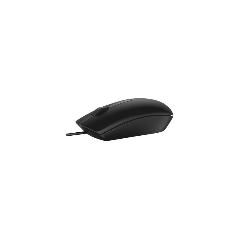 Dell MS116 - Souris optique noire Filaire - USB câble 1.8m 1000 ppp - Brown box