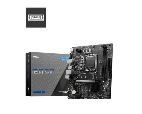 CM MSI PRO H610M-E DDR5 LGA 1700 VGA HDMI