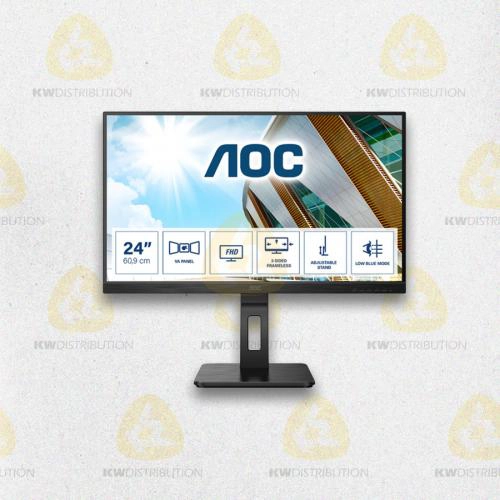 Mon 23.8 AOC 24P2QM Reglable HP FHD 2x2W USB-C 4 ms 75 Hz