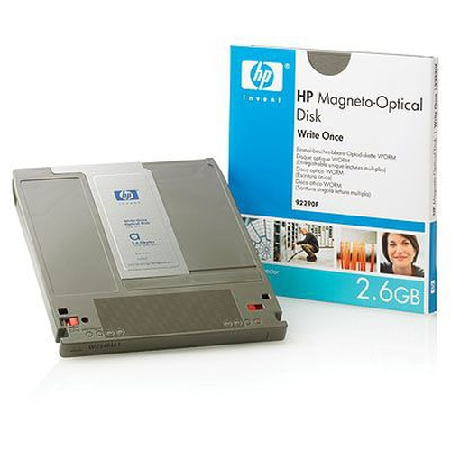 Disque magneto optique original HP 92290F  2,6GB - Reconditionné