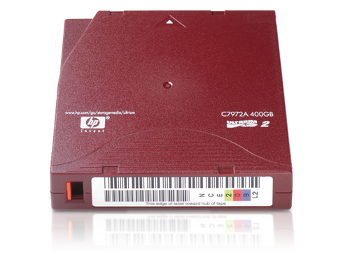 Cartouche de données originale HP LTO 200/400Gb Ultrium LTO-2 - Reconditionné