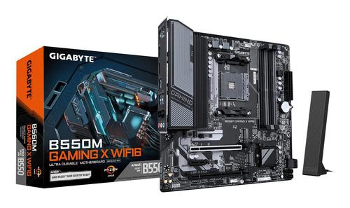 CM GIGABYTE B550M GAMING X WIFI6  AM4 HDMI DP USB-C Header