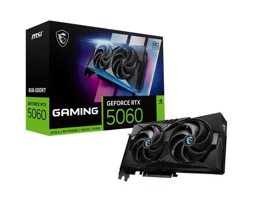 [MSIGEFORCERTX50608GG] CG MSI GeForce RTX 5060 8G GAMING OC GDDR7