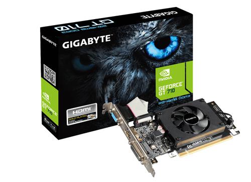 [GVN710D32GL] CG GIGABYTE GeForce GT710 2Go GDDR3 GV-N710D3-2GL