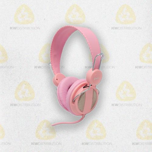 [CASQSE5071ROS] Casque microphone rose SE-5017 Connectland