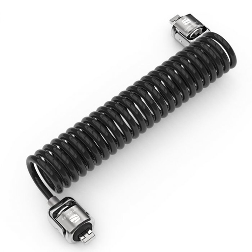 [CL02HDES] COMPULOCKS Cable Antivol a double tÃªte enroule - Reconditionné